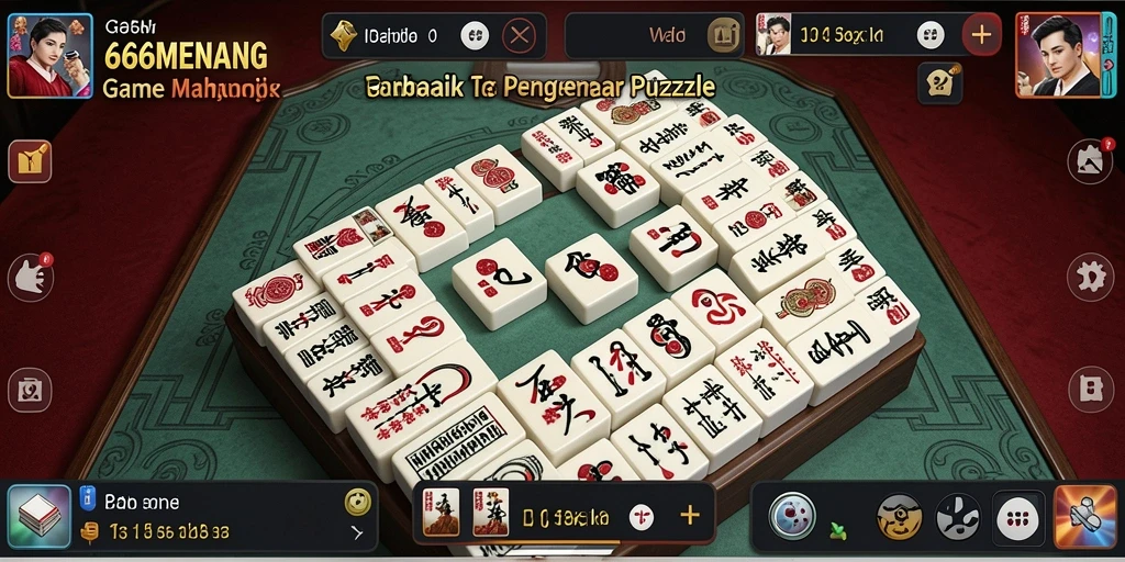 Tampilan gameplay <strong>666MENANG</strong> yang menawan dan penuh tantangan Mahjong.