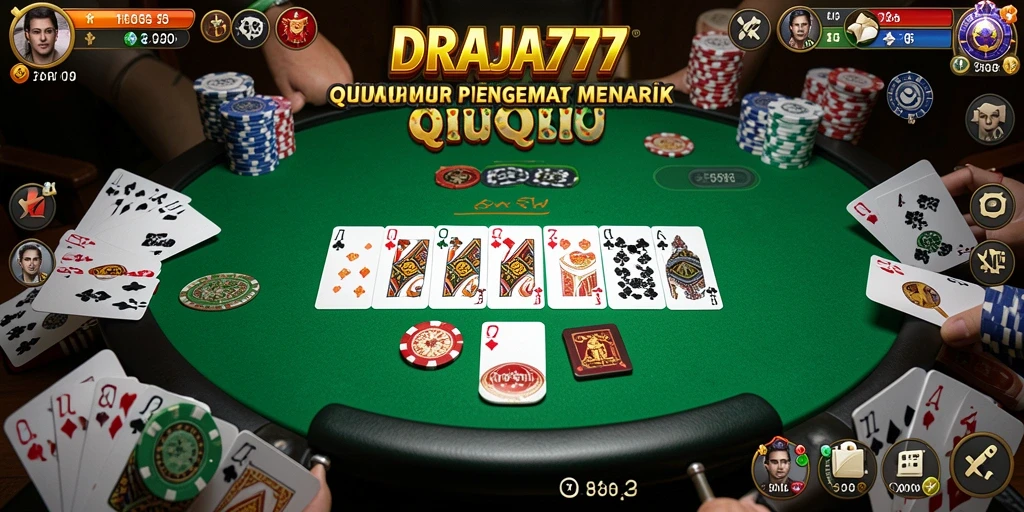 Tampilan grafis dan gameplay seru dari DRAJA777.