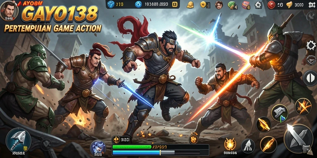 Tampilan seru dalam gameplay GAYO138 yang memadukan aksi dan strategi.