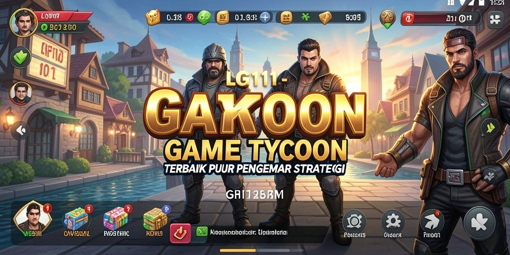 Tampilan gameplay Tycoon yang menarik dan interaktif.