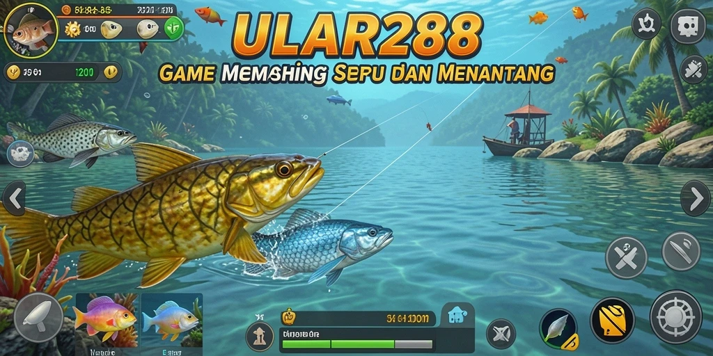 Tangkapan ikan besar di gameplay seru ULAR288.